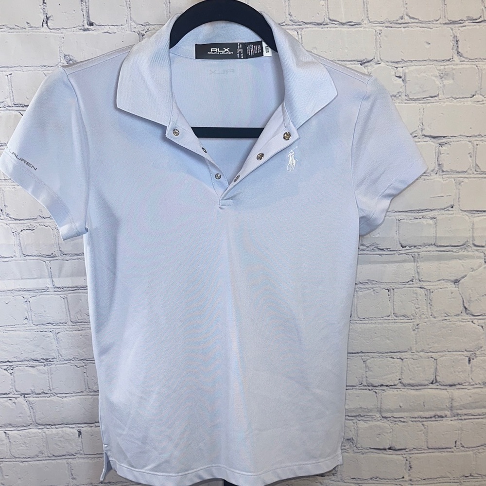 RLX Ralph Lauren White Polo Shirt